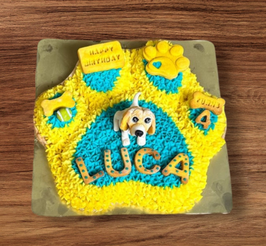 Paw Shaped Cake - 1.3KG
