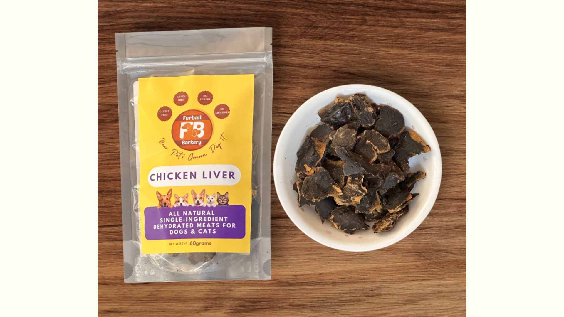 Dehydrated Chicken Liver - 60g