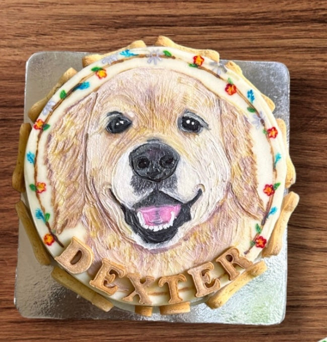 Portrait Hand Painted Face Cake - 650grams