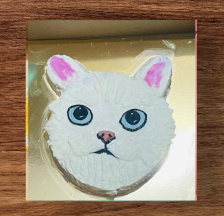 Cat Face Cake - 350grams
