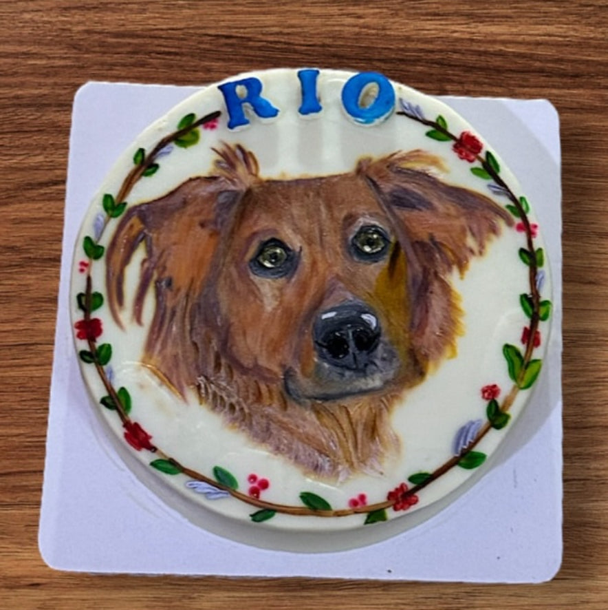 Portrait Hand Painted Face Cake - 650grams