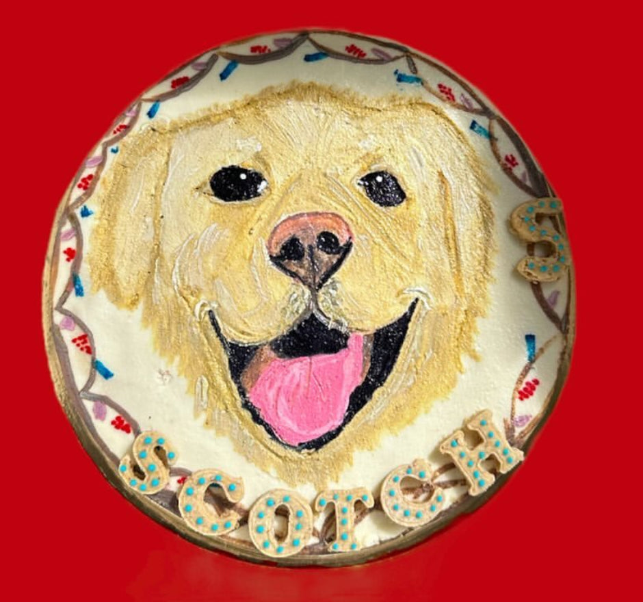 Portrait Hand Painted Face Cake - 650grams