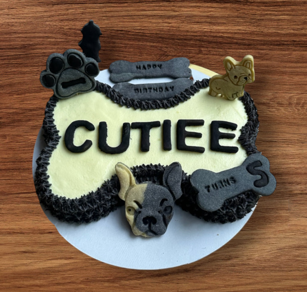 Bone shape cake - 650grams