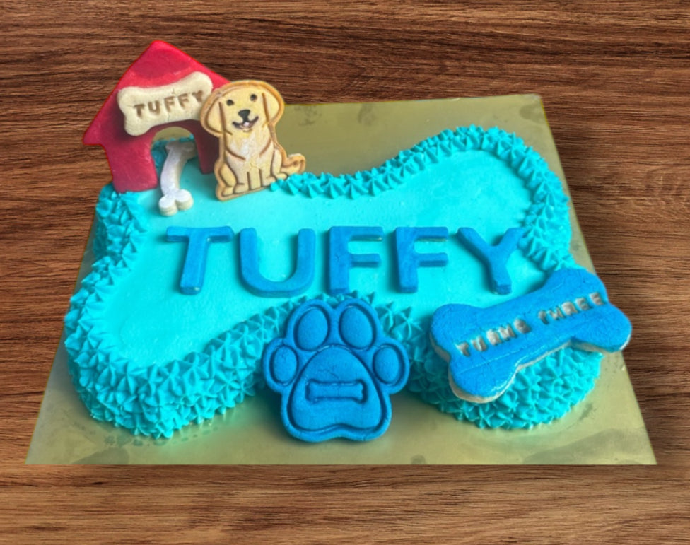 Bone shape cake - 650grams