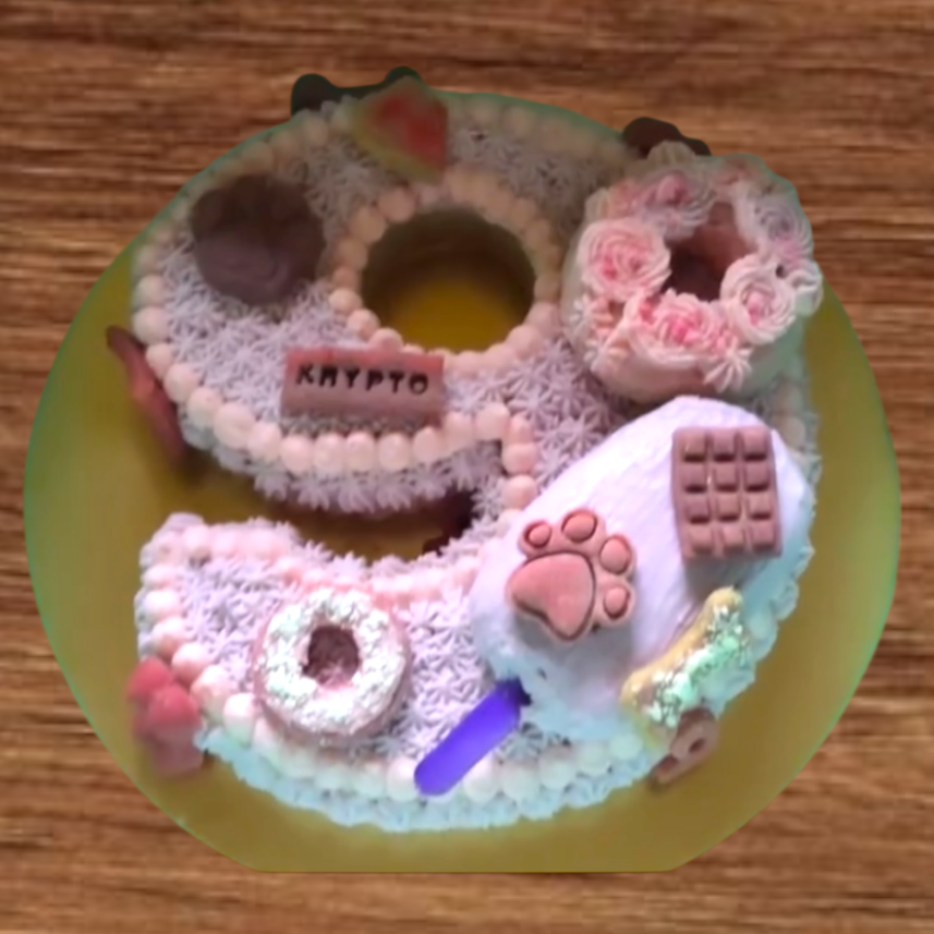 Alphabet/Number Cake -850grams