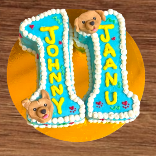 Alphabet/Number Cake -850grams