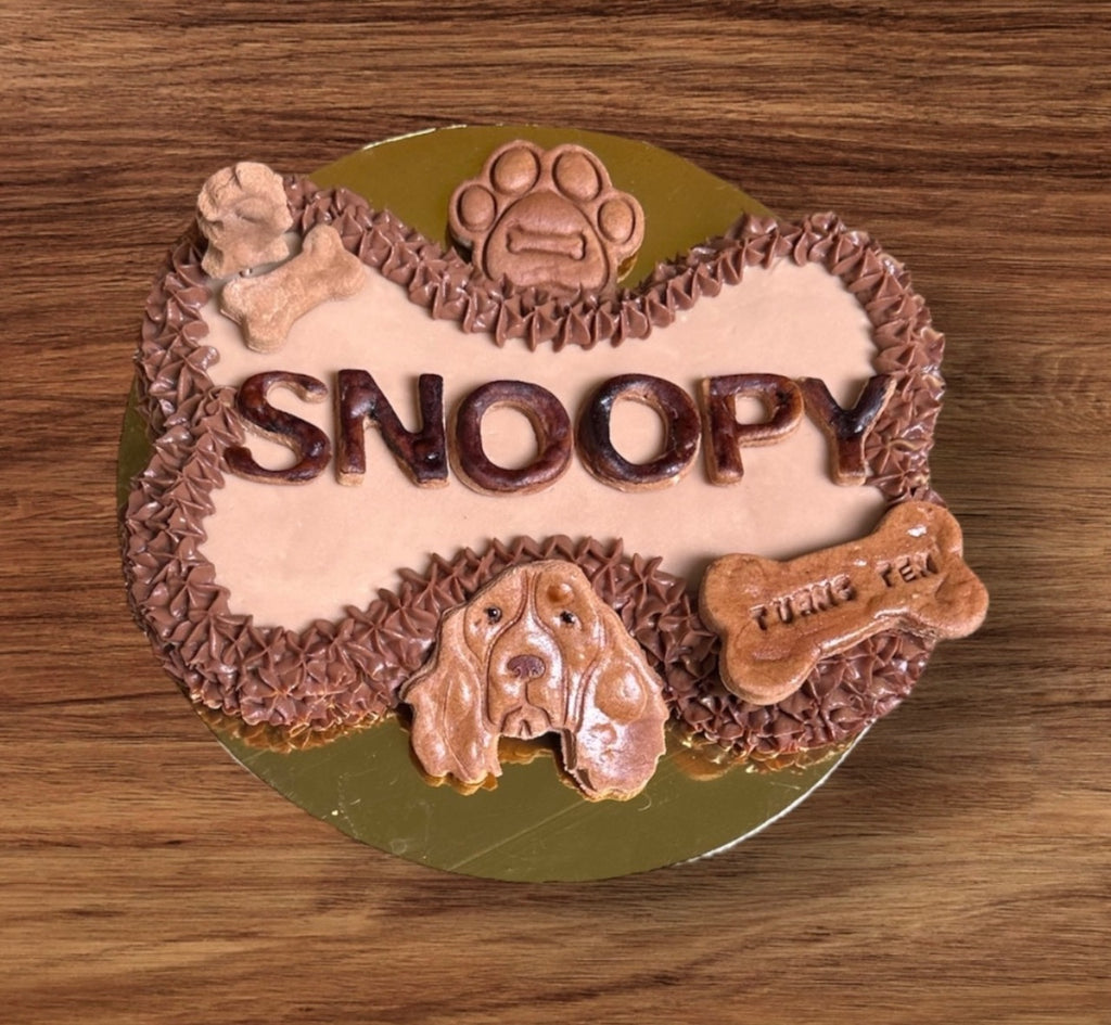 Bone shape cake - 650grams